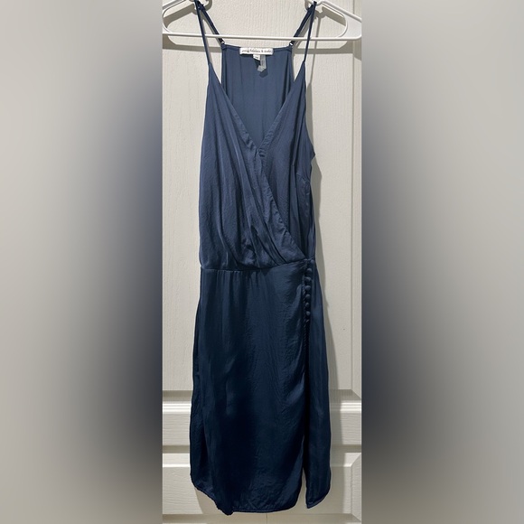 Young Fabulous & Broke Sleeveless Jameson Mini Dress w Button Loop Detail Blue - Picture 2 of 9